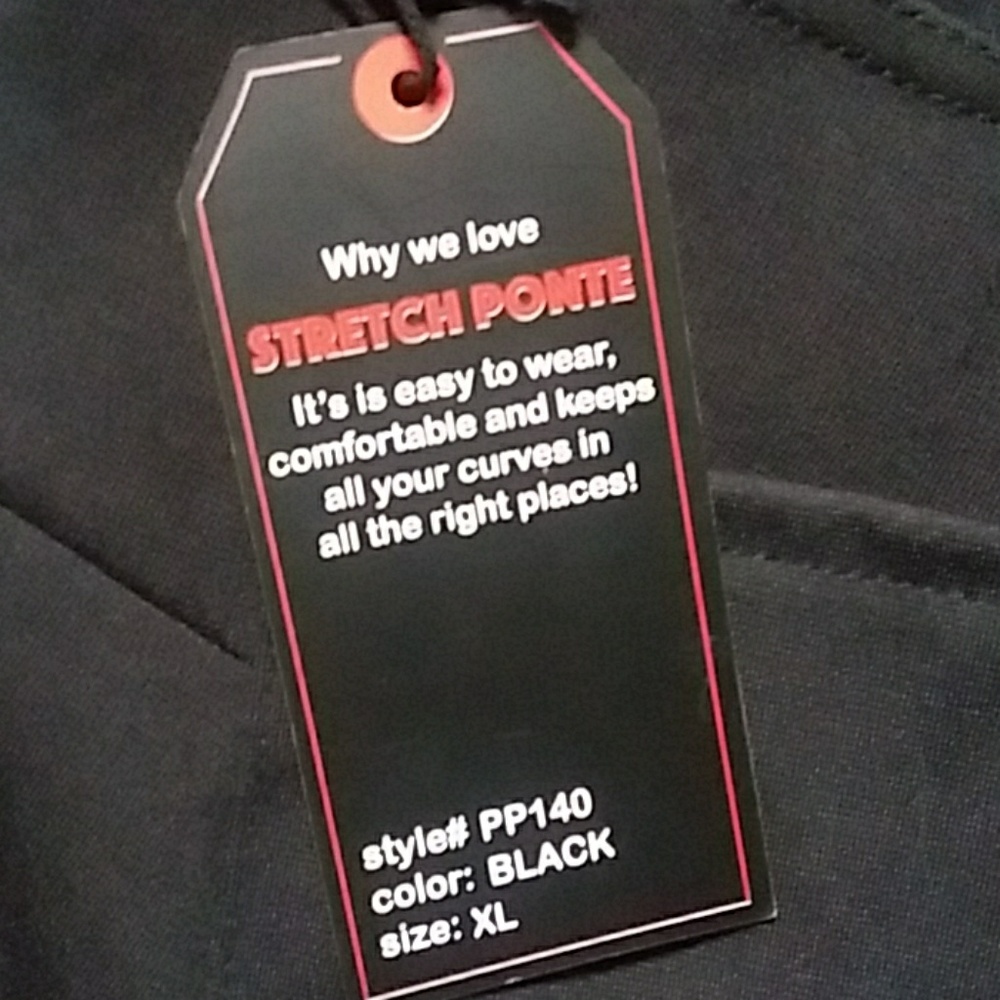 NWT Black Jeggings Ci Sono Ponte Collection - Picture 7 of 8